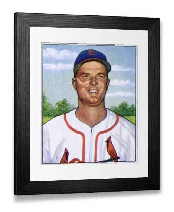 Framed Print : Baseball Card Of George Munger Framed Print : Baseball Card Of George Munger
