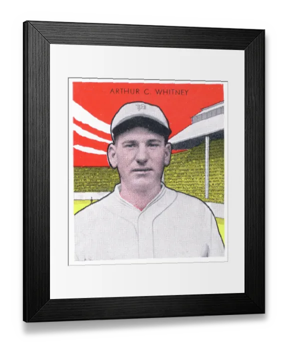 Framed Print : Gum Card Of Pinky Whitney