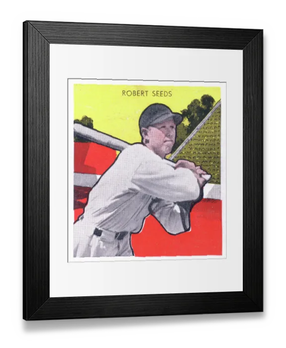 Framed Print : Gum Card Of Bob Seeds Framed Print : Gum Card Of Bob Seeds