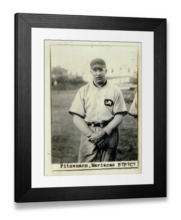 Framed Print : Cigarette Card Of Freddie Fitzsimmons Framed Print : Cigarette Card Of Freddie Fitzsimmons