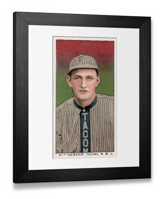 Framed Print : Cliff Blankenship Baseball Card Framed Print : Cliff Blankenship Baseball Card