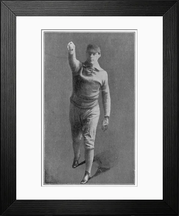 Framed Print : Bill Dinneen Baseball Card Framed Print : Bill Dinneen Baseball Card