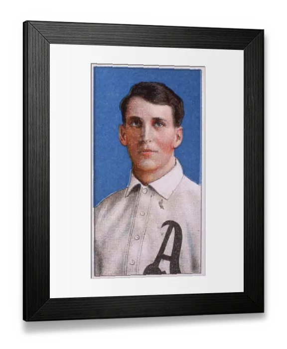 Framed Print : Harry Krause Cigarette Card Framed Print : Harry Krause Cigarette Card