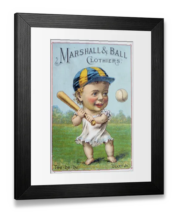 Framed Print : Baby Plays Baseball Framed Print : Baby Plays Baseball