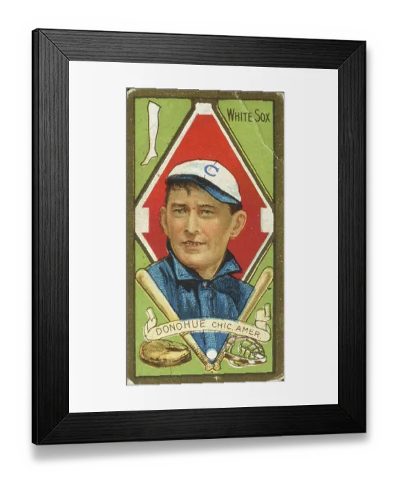 Framed Print : Jiggs Donahue Baseball Card Framed Print : Jiggs Donahue Baseball Card