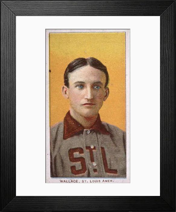 Framed Print : Bobby Wallace Baseball Card Framed Print : Bobby Wallace Baseball Card