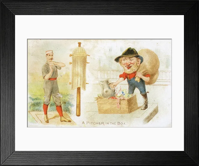 Framed Print : Pitcher in Box Terrors Framed Print : Pitcher in Box Terrors