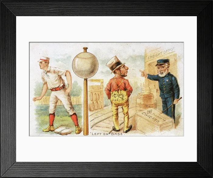 Framed Print : Left on Base Terrors Framed Print : Left on Base Terrors
