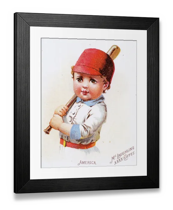 Framed Print : Baseball Cutie VTC Framed Print : Baseball Cutie VTC