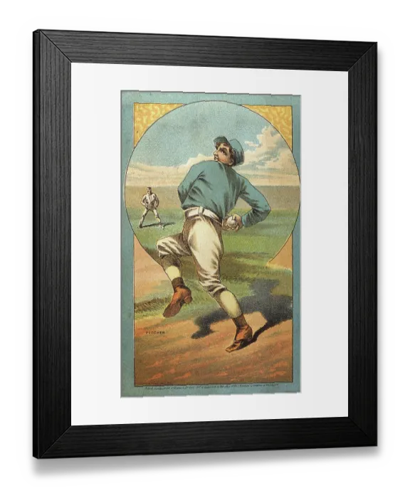 Framed Print : Pitcher VTC Framed Print : Pitcher VTC