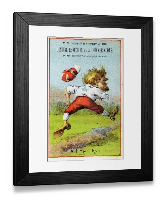 Framed Print : Homer Run VTC Framed Print : Homer Run VTC