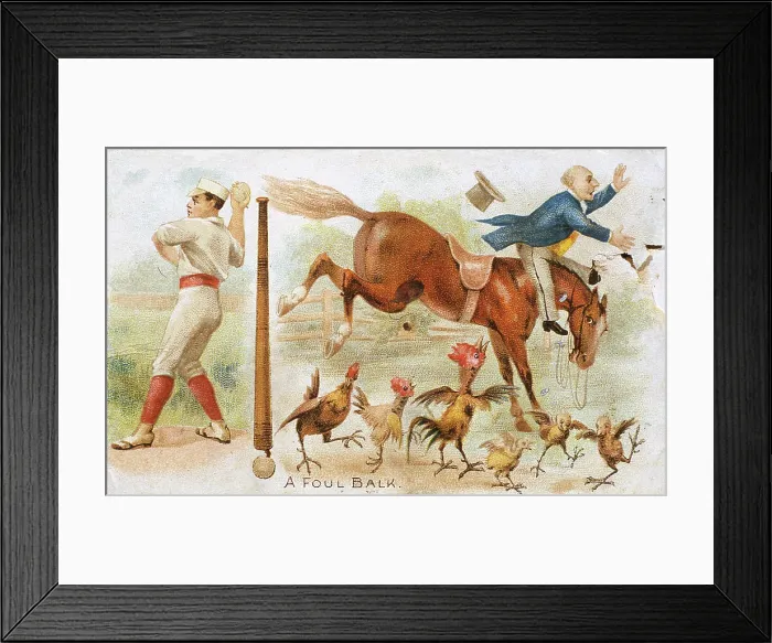 Framed Print : Foul Balk Terrors Framed Print : Foul Balk Terrors