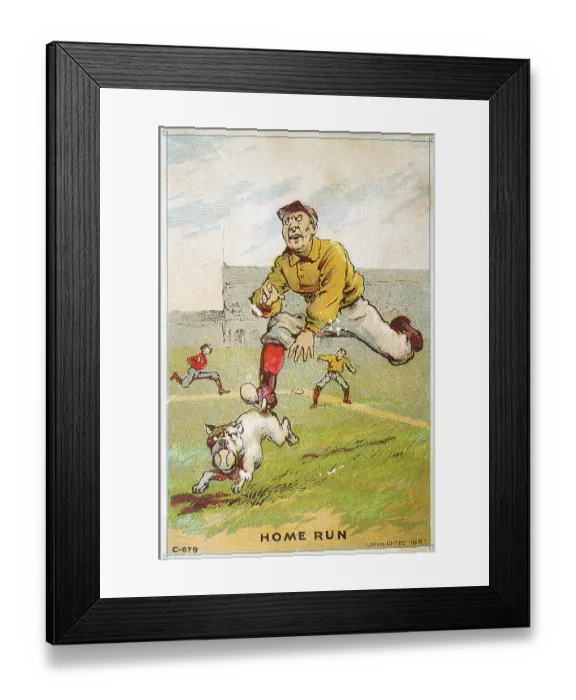 Framed Print : Home Run VTC Framed Print : Home Run VTC