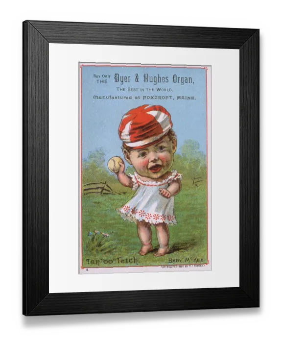 Framed Print : Baby McKee VTC Framed Print : Baby McKee VTC