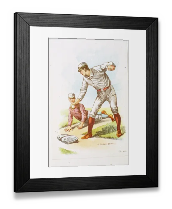 Framed Print : Close Shave VTC Framed Print : Close Shave VTC