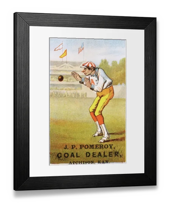 Framed Print : 1878 Baseball VTC Framed Print : 1878 Baseball VTC