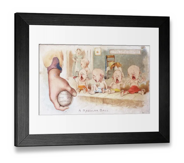 Framed Print : Regular Ball Terrors Framed Print : Regular Ball Terrors