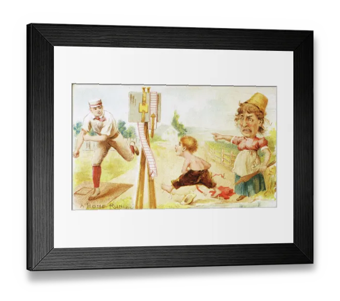 Framed Print : A Home Run VTC Framed Print : A Home Run VTC