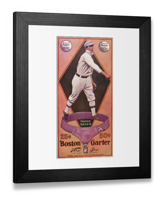 Framed Print : Frank Baker Boston Garter Framed Print : Frank Baker Boston Garter