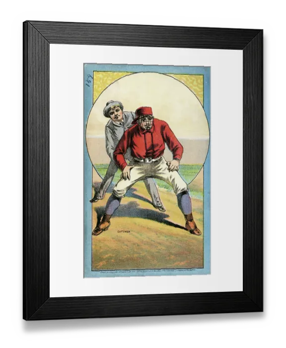 Framed Print : Cosack & Co. Baseball Trade Card Framed Print : Cosack & Co. Baseball Trade Card