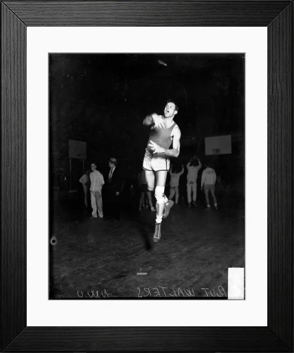 Framed Print : Rut Walter, Northwestern Basketball Player