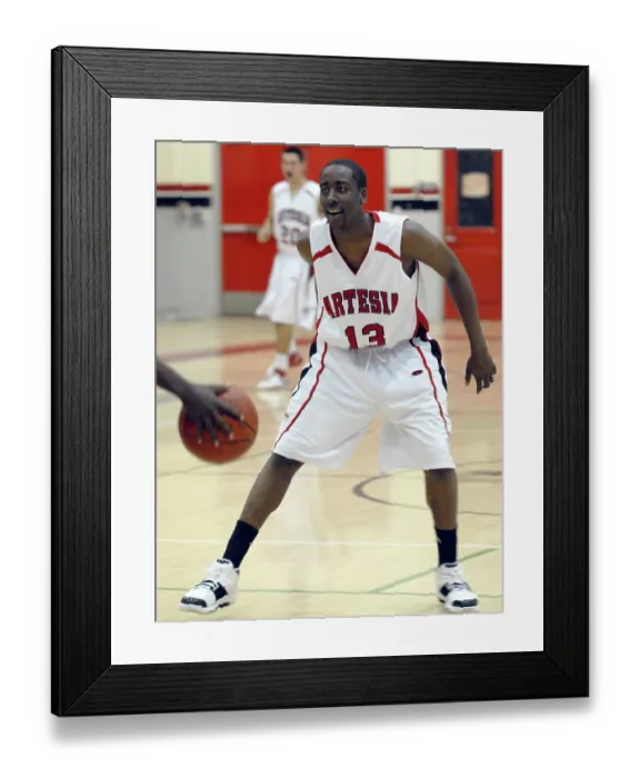 Framed Print : Artesia High School James Harden Framed Print : Artesia High School James Harden