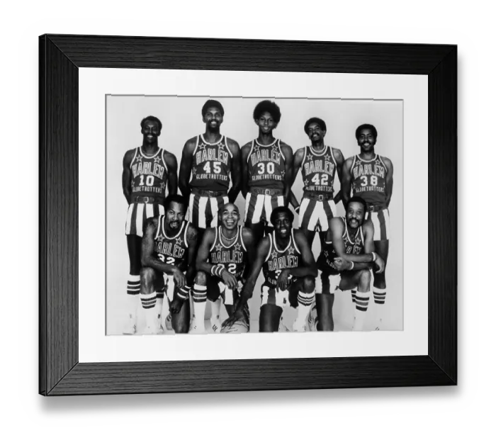 Framed Print : Harlem Globetrotters Framed Print : Harlem Globetrotters