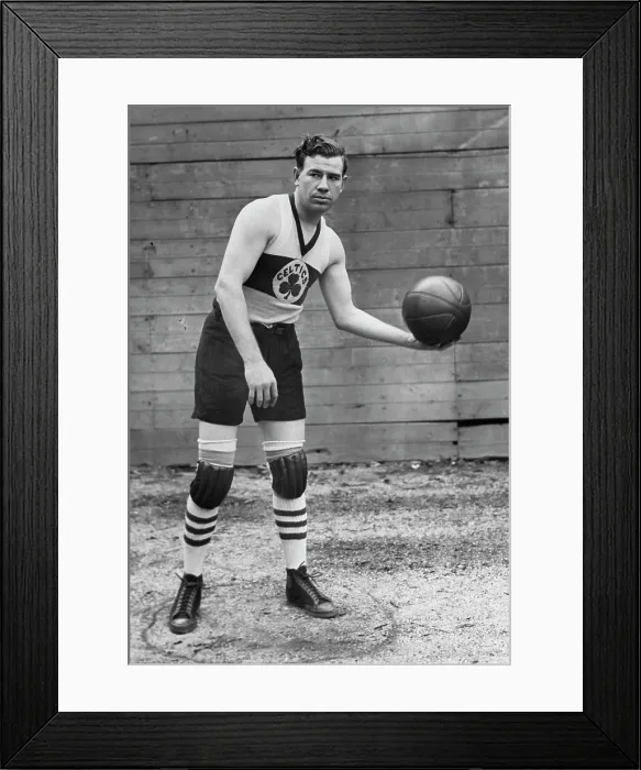 Framed Print : John Pete Barry, Boston Celtics Forward Framed Print : John Pete Barry, Boston Celtics Forward