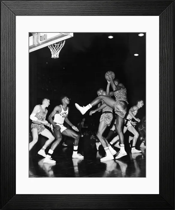 Framed Print : College Basketball - Iowa V Purdue Framed Print : College Basketball - Iowa V Purdue