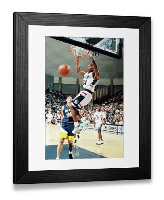 Framed Print : Ray Allen Jams Framed Print : Ray Allen Jams