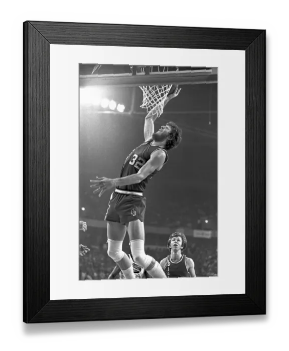 Framed Print : Denver Nuggets v Portland Trail Blazers, 5-1-77 revised Framed Print : Denver Nuggets v Portland Trail Blazers, 5-1-77 revised