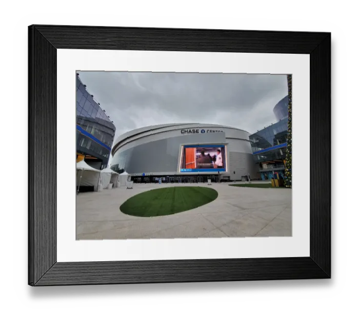 Framed Print : Chase Center Framed Print : Chase Center