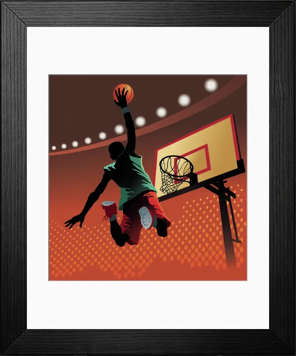 Framed Print : Basketball, 472293165 Framed Print : Basketball, 472293165