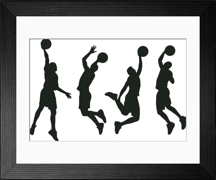Framed Print : Basketball, 1417547040