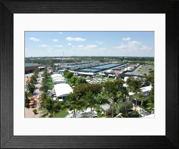 Framed Print : Hard Rock Stadium Miami