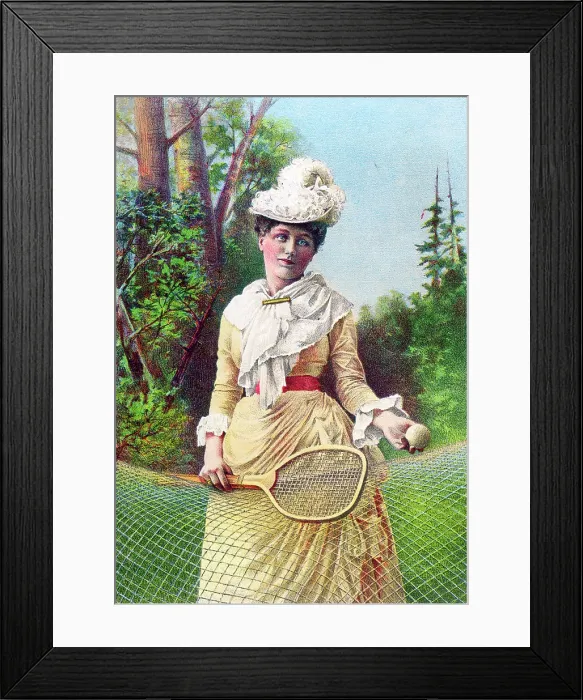 Framed Print : Anyone For Tennis Framed Print : Anyone For Tennis
