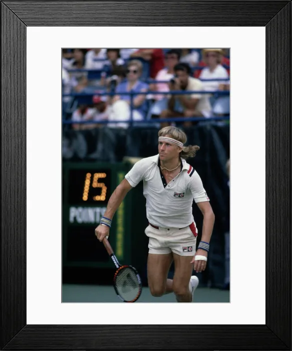 Framed Print : Bjorn Borg