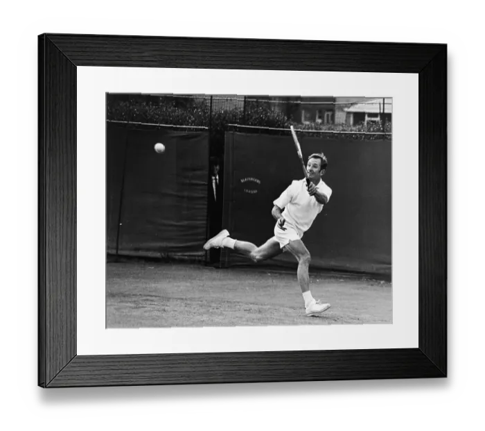 Framed Print : Tennis Great Rod Laver Framed Print : Tennis Great Rod Laver