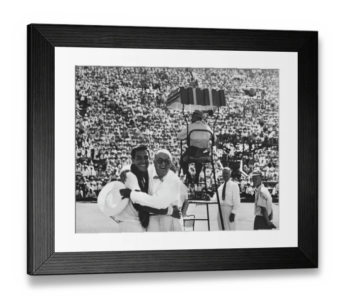 Framed Print : 1958 Davis Cup - Challenge Round - Australia Vs United States Framed Print : 1958 Davis Cup - Challenge Round - Australia Vs United States