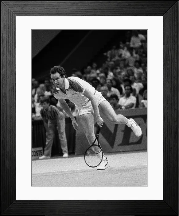 Framed Print : Davis Cup 7-14-1984 The OMNI Framed Print : Davis Cup 7-14-1984 The OMNI
