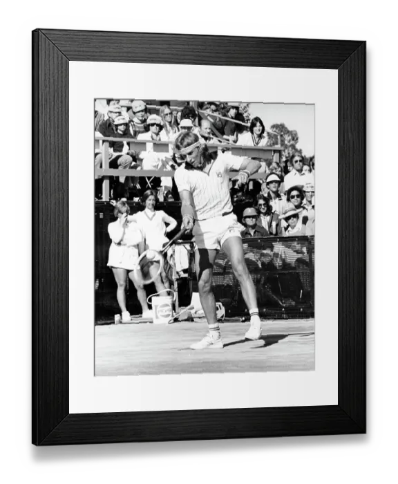 Framed Print : Bjorn Borg Framed Print : Bjorn Borg