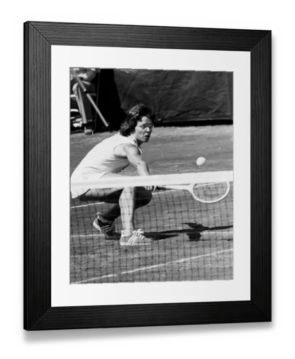 Framed Print : Billie Jean King Framed Print : Billie Jean King