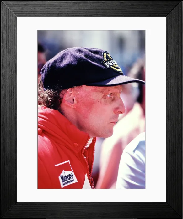 Framed Print : Nikki Lauda Framed Print : Nikki Lauda