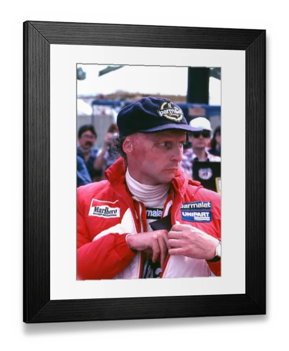 Framed Print : Niki Lauda Framed Print : Niki Lauda