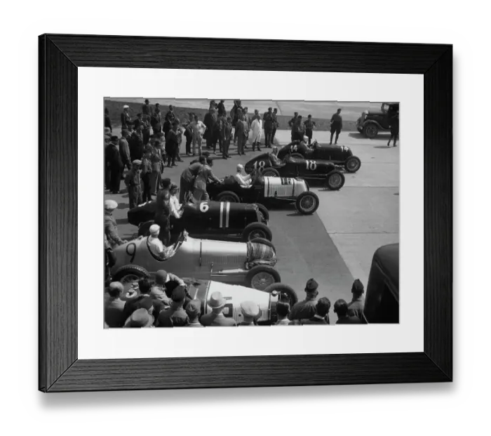 Framed Print : 1937 VI Internationales Avusrennen Voiturette Framed Print : 1937 VI Internationales Avusrennen Voiturette