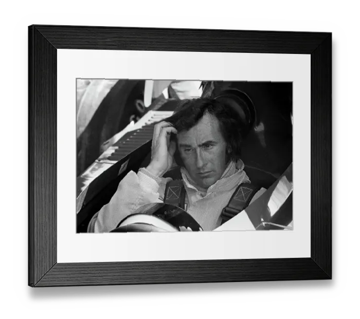 Framed Print : Jackie Stewart At The Argentine Grand Prix Framed Print : Jackie Stewart At The Argentine Grand Prix