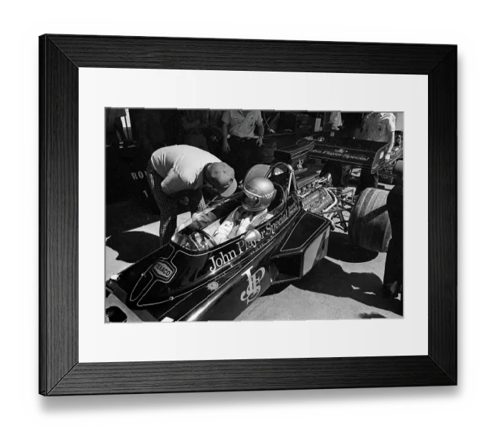 Framed Print : Emerson Fittipaldi At The Argentine Grand Prix Framed Print : Emerson Fittipaldi At The Argentine Grand Prix