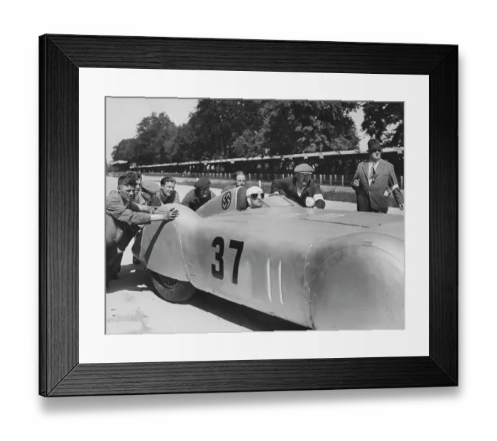 Framed Print : 1937 VI Internationales Avusrennen Framed Print : 1937 VI Internationales Avusrennen
