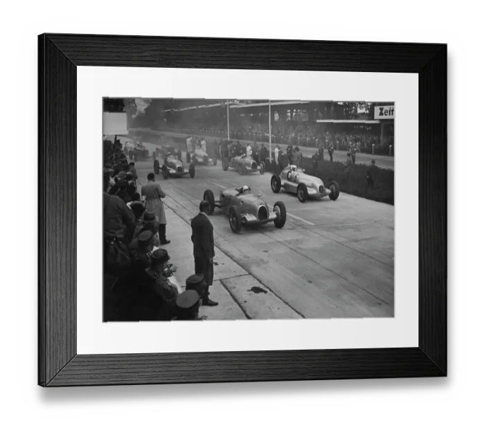 Framed Print : 1935 V Internationales Avusrennen Framed Print : 1935 V Internationales Avusrennen