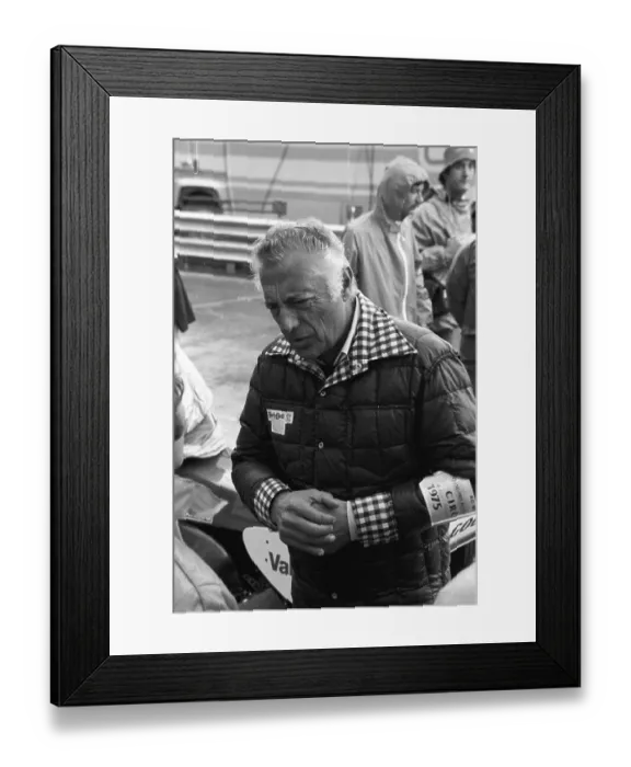 Framed Print : Gianni Agnelli at Grand Prix of Monaco Framed Print : Gianni Agnelli at Grand Prix of Monaco